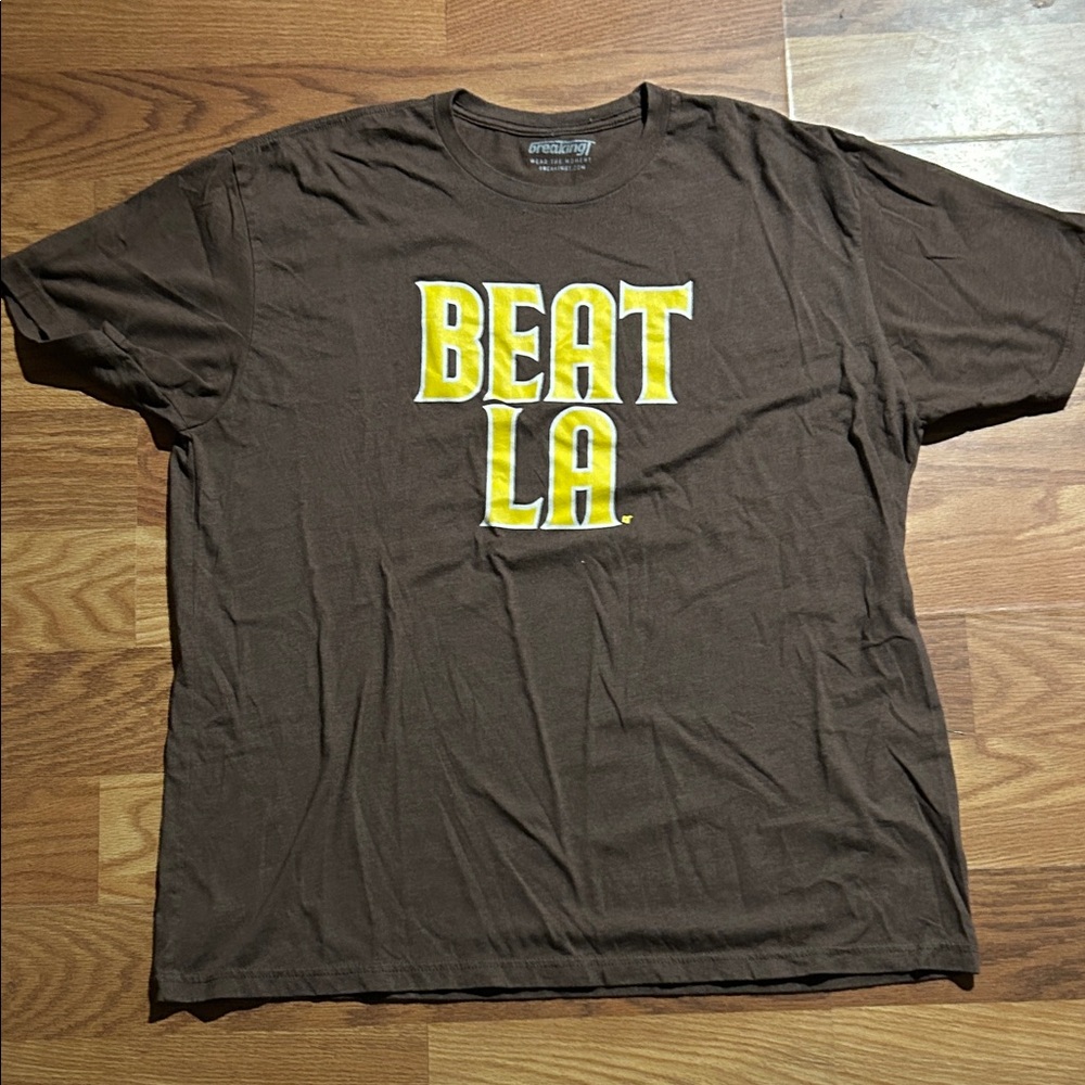 Brown Graphic T-Shirt